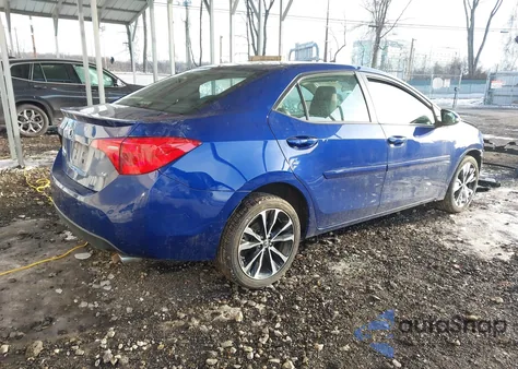 2019 Toyota Corolla Se from USA, damaged, VIN 2T1BURHE3KC218766